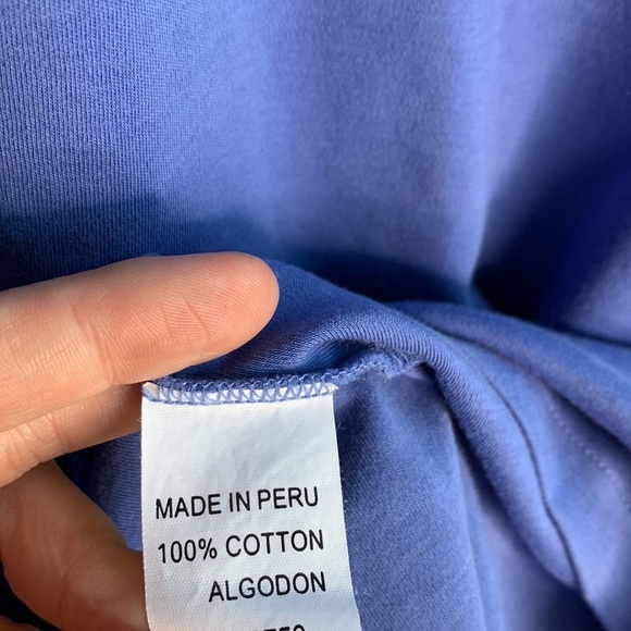 Bobby Jones Players Blue Polo Cotton Shirt sz L - Picture 7 of 7